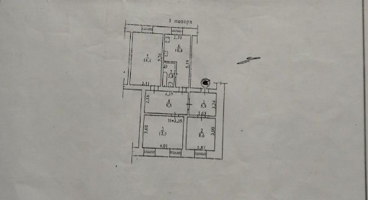 3-х комн. на ул. Дальницкая/Михайловская Крепкий флигель из ракушника.