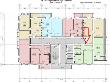 Продаж 2к квартири 61 кв. м на вул. Заливна 12 • ID 33829404