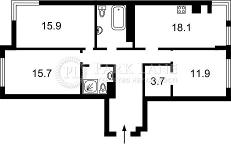 Продам 3 кім Нова Англія ParkLand