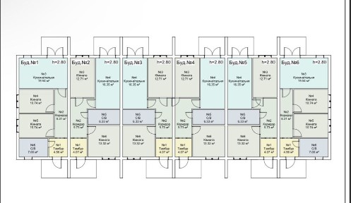 Таунхаус в розтермінування. Центральні комунікації.