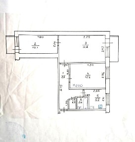 Продам 3-кімнатну квартиру в цегляному будинку на Холодній Горі