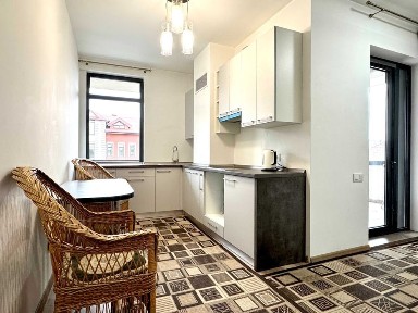 ID 573. Совки, 1-кімнатна квартира з терасою, клубний будинок