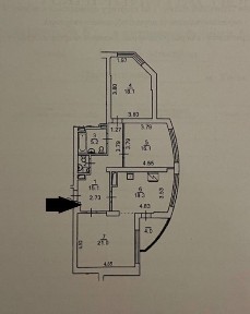Продаж 3к 100м2 Гришка 9 Позняки Осокорки Харківський