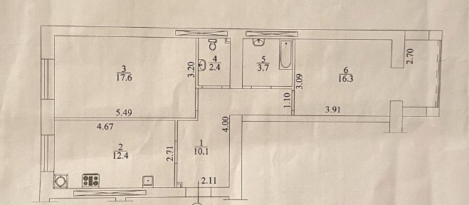 ЖК «Софіївська сфера» 2к 62.5 кв 4й поверх ГАЗ автономне опалення