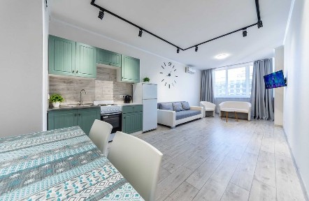 Панорамна квартира на Лівобережній, в новому ЖК Галактика // МВЦ.