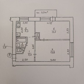 Терміновий продаж 2х кімнатної квартири