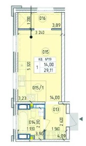 Продається Квартира-студія 30кв.