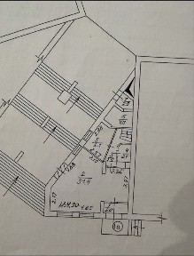 Комерційне приміщення. Фасад 1-ий поверх