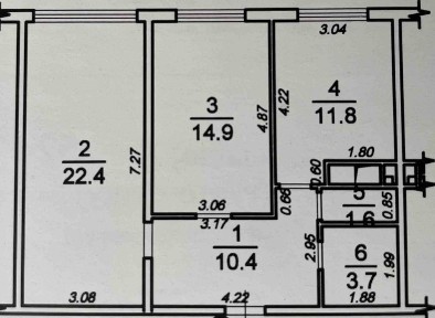 Кадор Таирово 890$/метр с черновым ремонтом | Е-оселя Є-відновлення