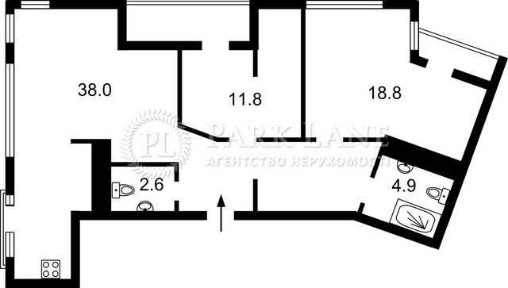Продаж 2к квартири з новим ремонтом у клубному будинку, Теремки