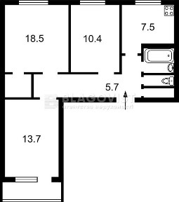 Продаж 3К квартира Святошинський р-н