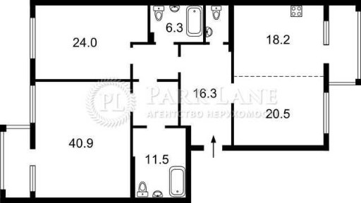 Продаж 4к в ЖК Печерськ Плаза, супер планування!