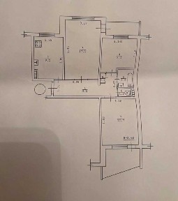3х кімн - 67кв, вул. Корольова, Глушко, центр Таїрова, 3/9 поверх