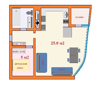 Продажа 1-комнатной квартиры 42 м², Тургеневская ул., 50/2