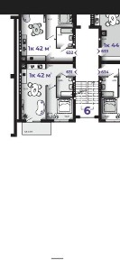 Однокімнатна квартира ЖК Простір ВамБуд