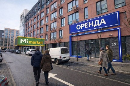 Здається в оренду приміщення у Файна Таун, фасад, Нивки, Щербаківського