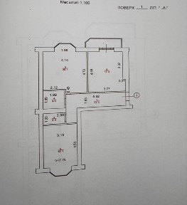 Готова 2к 72кв, з документами оформлення 2%