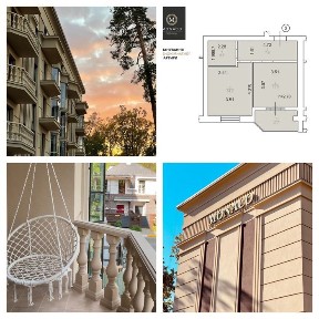 Готова 1к в жк. Монако 41.6 кв