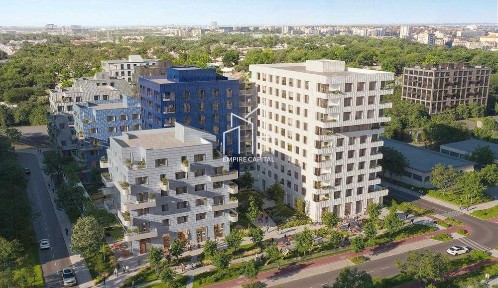 Без комісії 2 спальні 57 м² | ЖК Курдонели | Балкон |