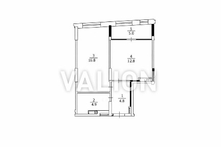Продаж 1 кім квартири без ремонту, ЖК Світло Парк біля метро Видубичі