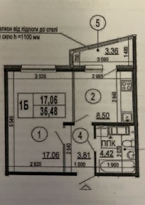 Продаж -кімн. кв. Вул. Б. Гмирі 20 б «Синевір».