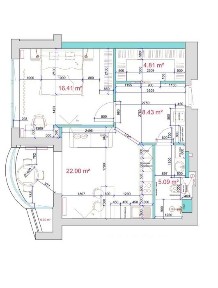 Продаж Богдана Хмельницького 58А Стильний ремонт 58кв ЦЕНТР ВИГІДНО