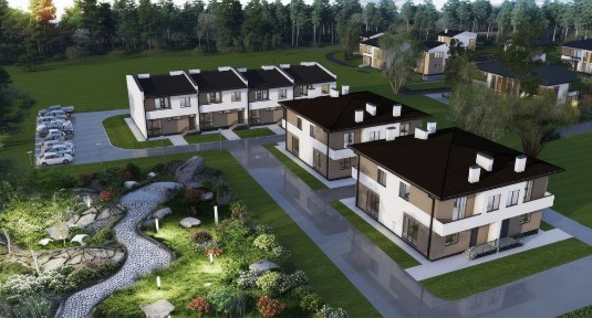 Продаж таунхаусів поруч лісу в Оброшино вул. Садова