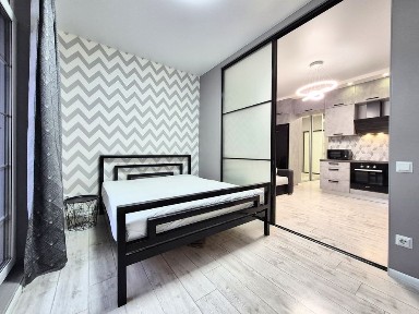 Оренда 1к кв. з окремою спальною зоною і гардеробом! ЖК Нова Англія