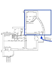 Офис S=50м2. ул. Залесская. Свой вход. Ремонт.