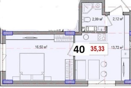 ‼️СУПЕРАКЦІЯ‼️від Забудовника. Квартира 35м2. Розстрочка. Без комісії.