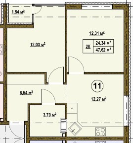 Двокімнатна квартира на старті продажів! ПІДГІРЦІ!
