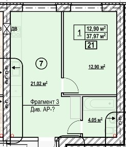 Продаж однокімнатної квартири в Ірпіні!