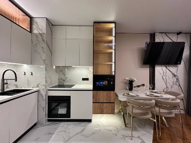 Новая 1к в Аркадии с мебелью и техникой