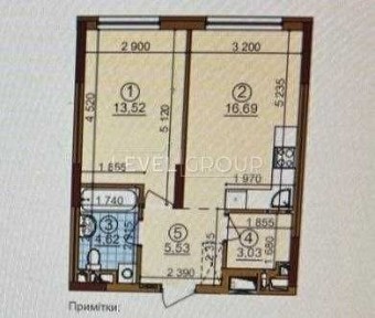 Варшавський 3, 1-кімнатна без ремонта, перепоступка