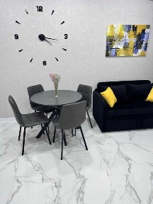 1 комнатная квартира 43 м2 Жемчужина на Краснова Ремонт Мебель Техника