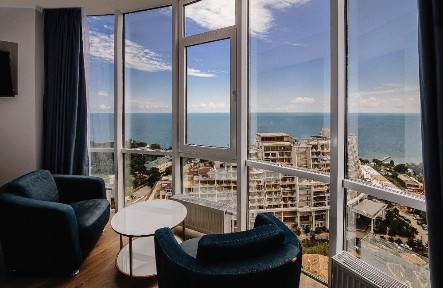 Квартира с видом на море в ЖК Гагарин Плаза Аркадия