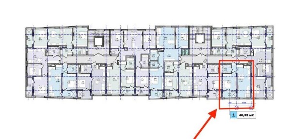 Продаж 1 кім. кв, 48.33 м2, ЖК Престиж Хол, м. Городок Без комісії