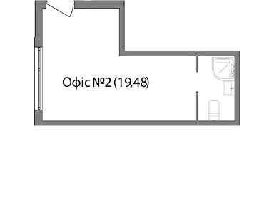 Продаж офісного приміщення 19.5 кв. м. на 1 поверсі на вул. Широка 22, п'ятиповерхова будівля • ID 33275854