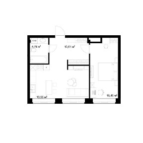 2 комн. кв-ра. Белопольская 113