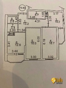 Продажа 3-комнатной квартиры 87.5 м², Ярослава Гашека бул.