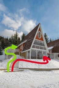 Будинок в горах - оренда частини будинку з окремим входом БЕЗ КОМІСІЇ.