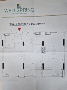 2х кім. кв. (63кв. м)в самому центрі міста ЖК Wellspring