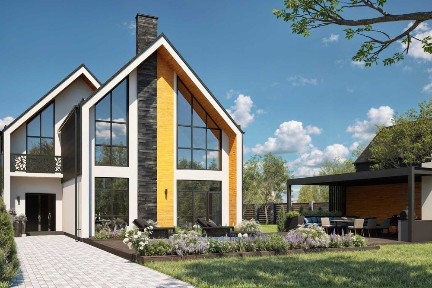 Будинок 200 м² з безпечною кімнатою КМ Оvillas