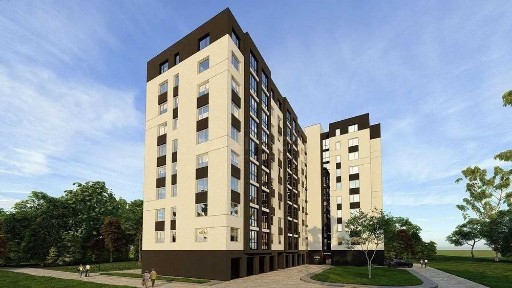 Продам видову 1к квартиру здача 2026 рік
