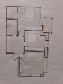 Продається 2-х кімнатна квартира, 72м².