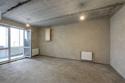 1 кімнатна квартира з частковим ремонтом Газ!