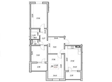 Зданий! з Ремонтом! ЖК Деснянський 3к 93м2, поверх 2. ПЕРЕПОСТУПКА