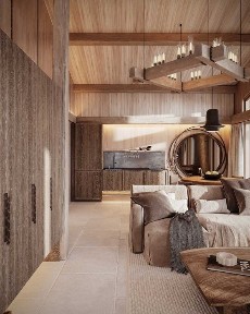 Котедж 47,57 м² у сучасному гірському комплексі CHAMONIX