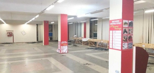 Здається приміщення 570м2 в суперлокації, самий центр Баришівки!