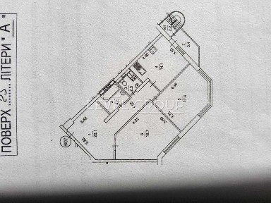 2 кімнатна 80,1 м. кв Харківське шосе 152